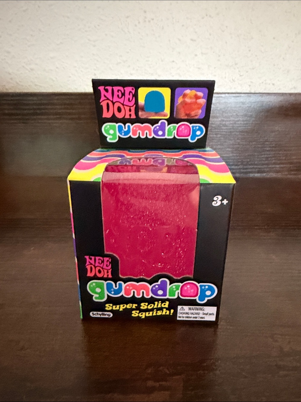 Needoh Gumdrop Super Solid Squish - Pink